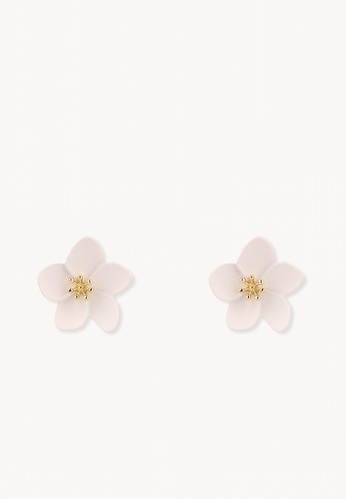 Jual Pomelo Flower Stud Earrings Pink Original Zalora Indonesia