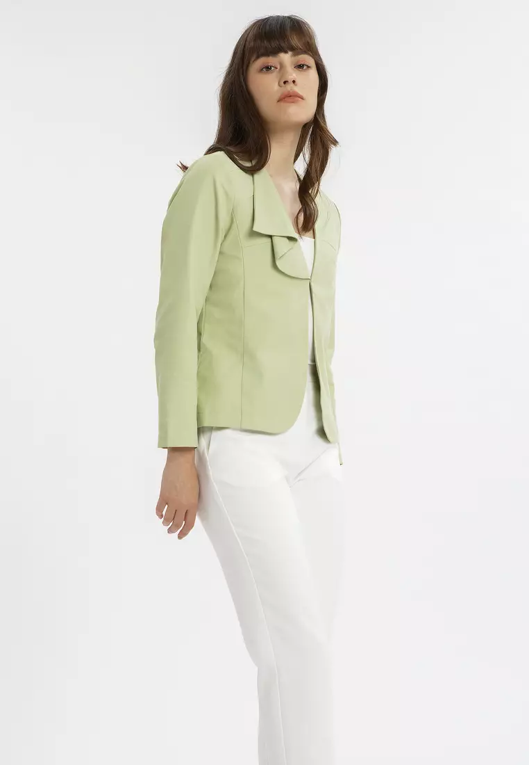 Minimal Firly Outer Pale Green