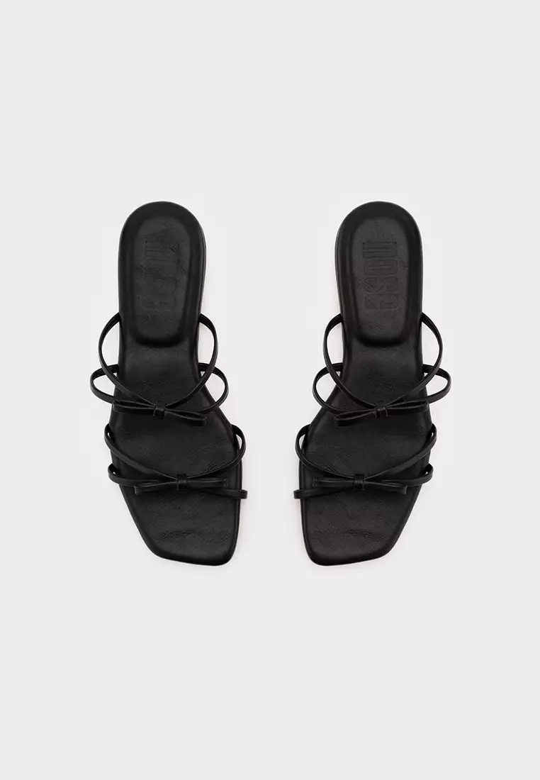 CLOUDFOAM FLAT SLIDES WITH BOW