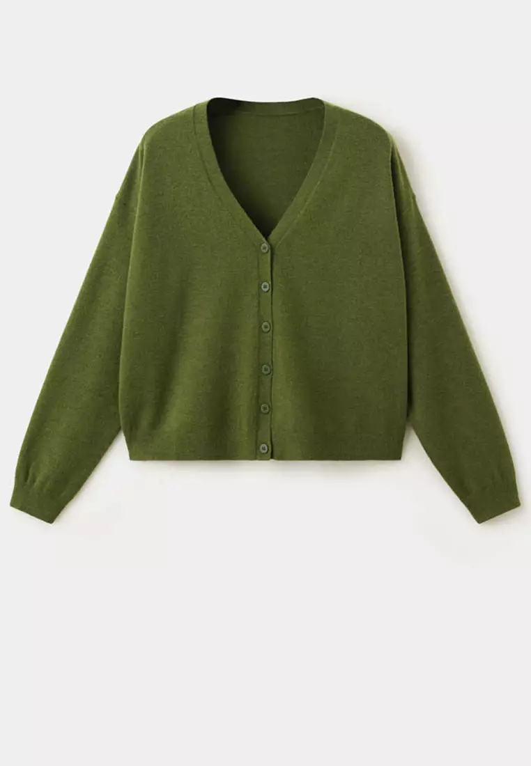 Buy Mango V-Neck Buttoned Cardigan 2026 Online | ZALORA