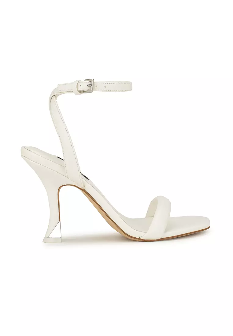 Discount on Nine West  shoes - SKU: Nyra Ankle Strap Dress Sandals Ivory