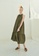 TAV [Korean Designer Brand] Peel Dress - Khaki 07C91AADF08304GS_8