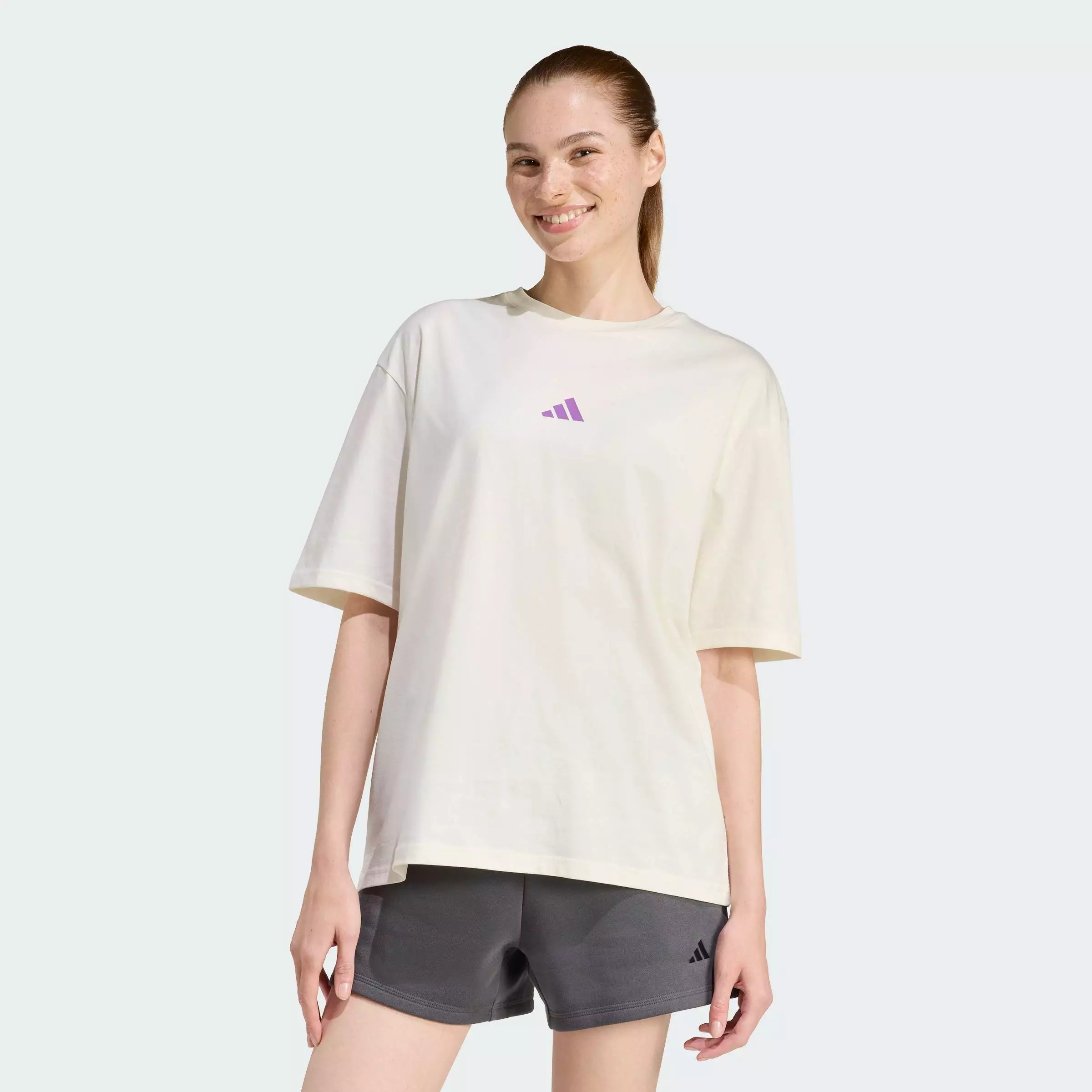 ［ge］ Buy ADIDAS Lifestyle OUTDOOR ADVENTURE GRAPHIC T-SHIRT Women White