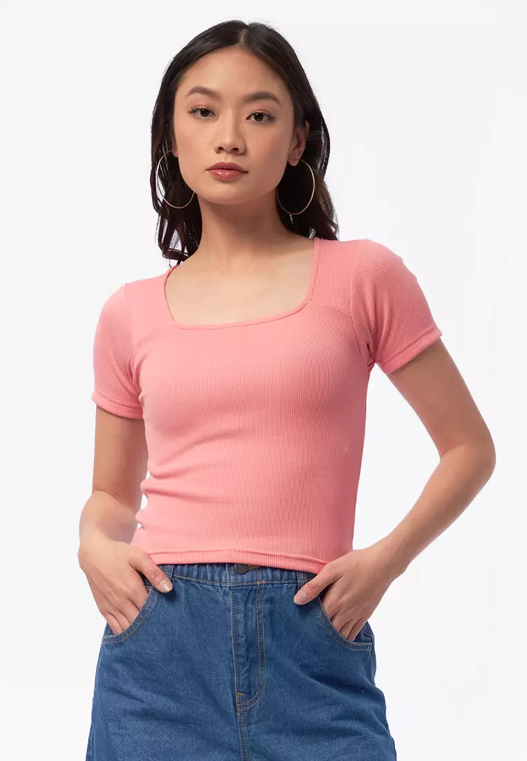 Short Sleeve Rib T-Shirt