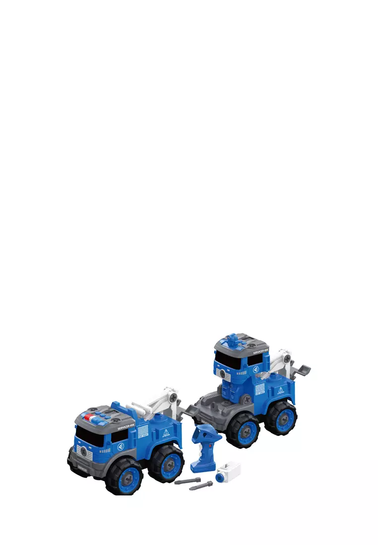 Okiedog DIY RC Transformer  Clearing Truck - Mobil Dan Robot Remote