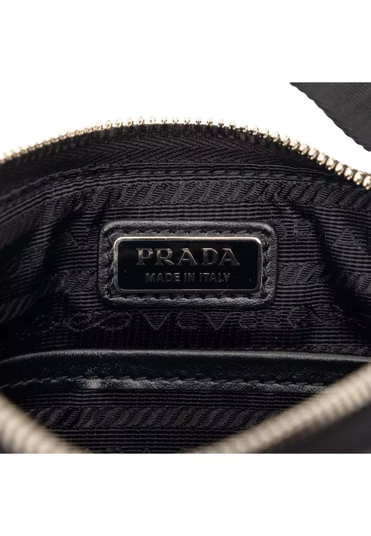 Pre-Loved Prada Brushed Leather Re Edition Zip Messenger Bag