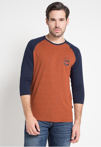 Jual Cressida  Orange Raglan Tee Original ZALORA Indonesia