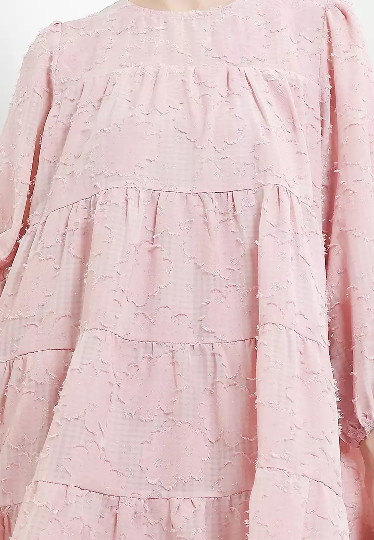 Furry Jacq Tier Dress