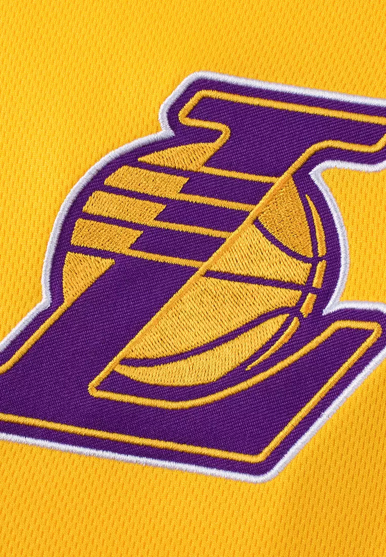 Arc Name & Logo Wordmark Los Angeles Lakers Mens Shorts