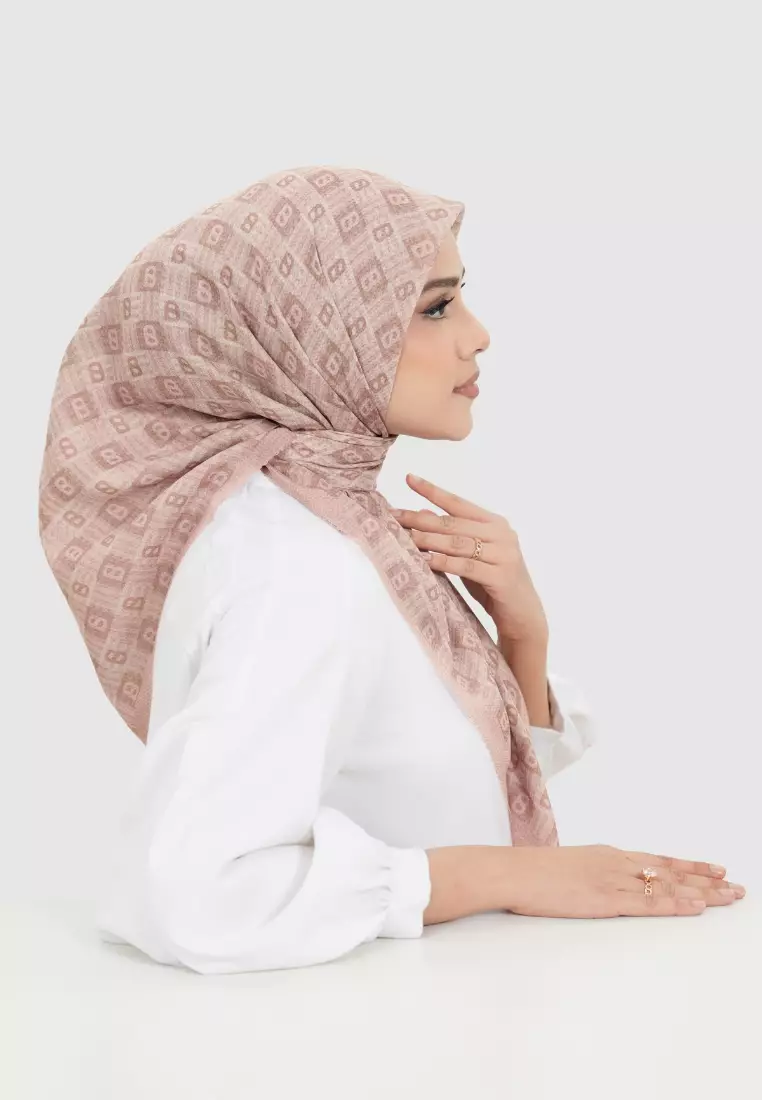 Anyam Square - Pale Mauve