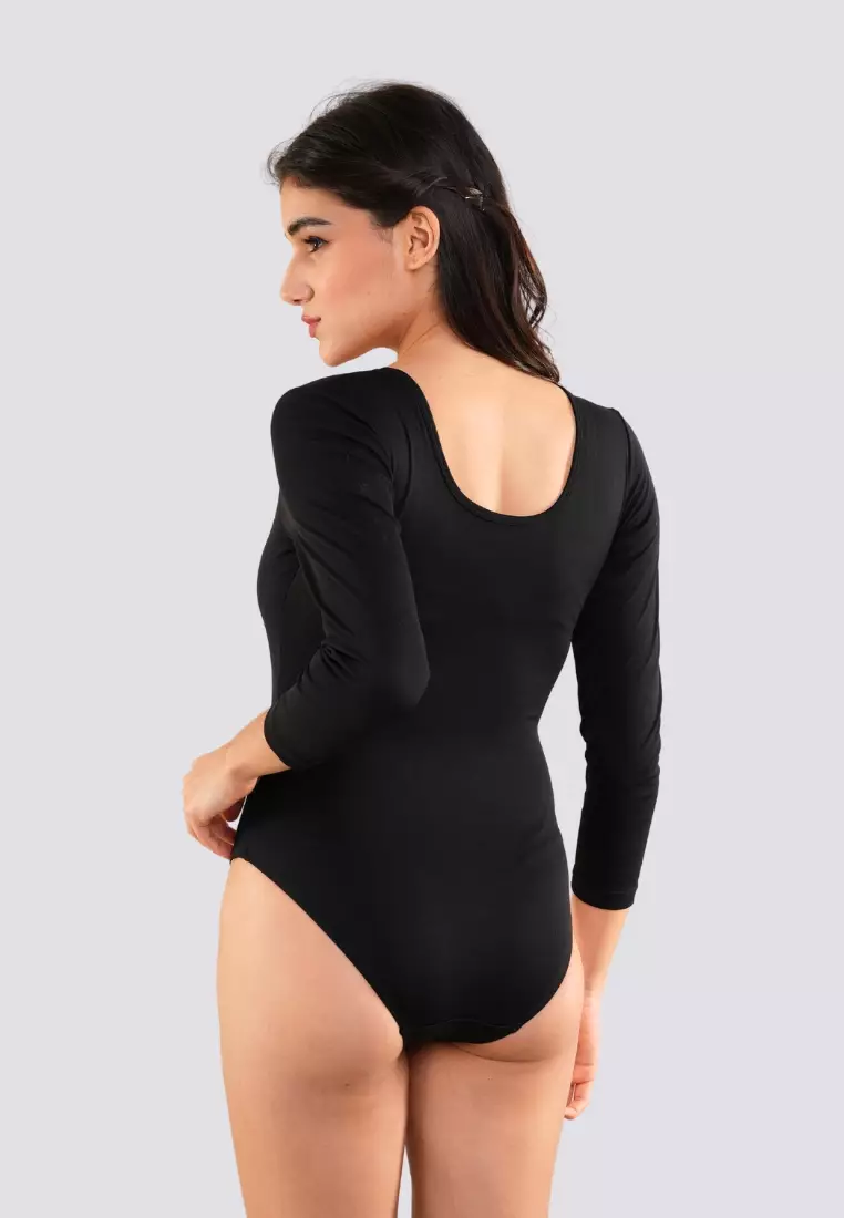 All Day Fitness Long Sleeved Bodysuit