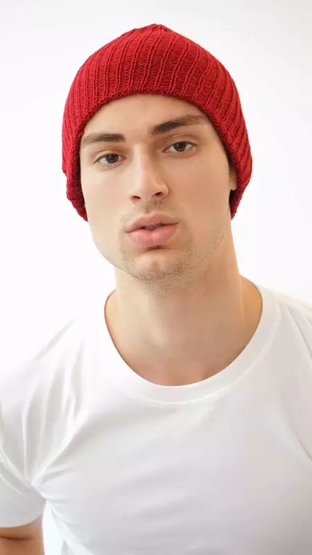 Houseofcuff Topi Kupluk Rajut Beanie Hat Polos Topi Gunung Marun