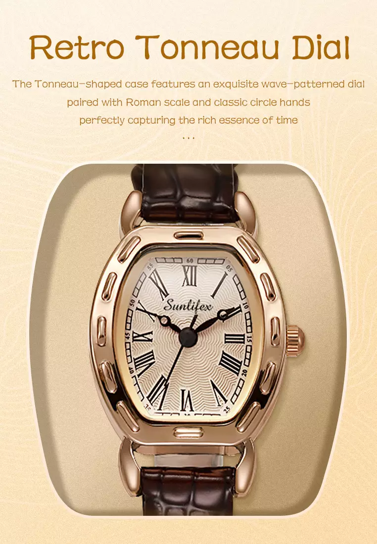 Jam Tangan Wanita 3345 Antik Korea Panggilan Mini Original Jam Tangan Cewek allbrown