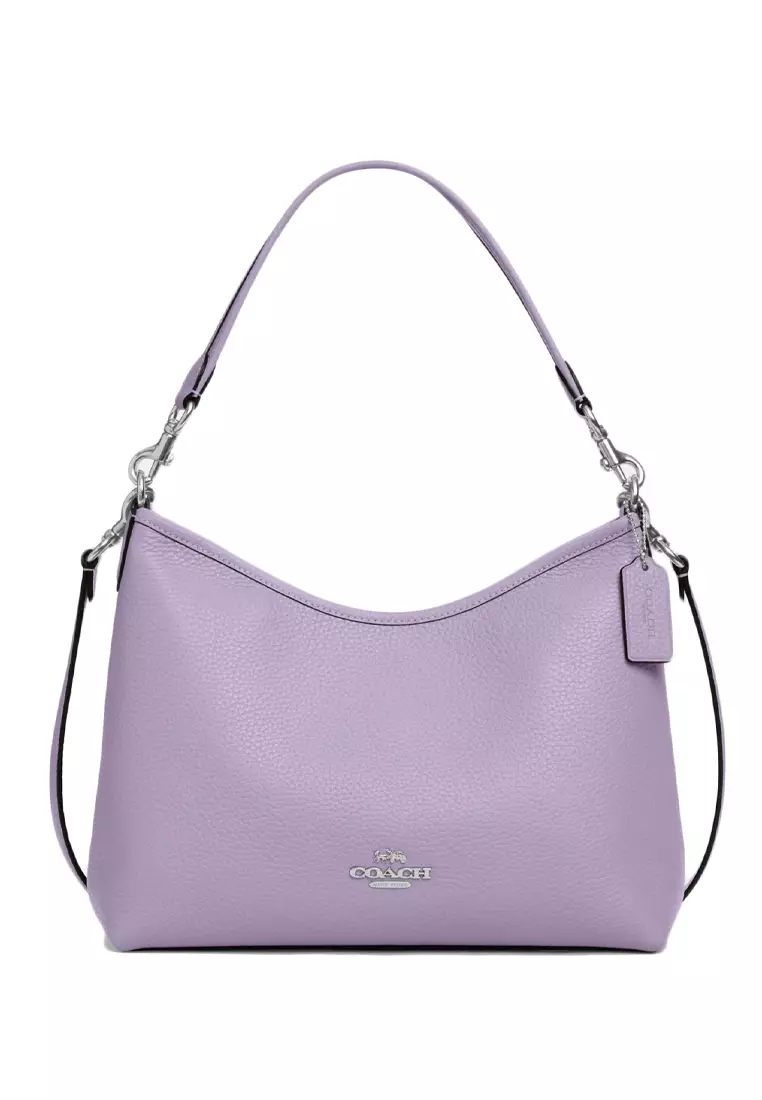 Coach Signature File Bag Purple Coach Crossbody Purse COACH Laurel