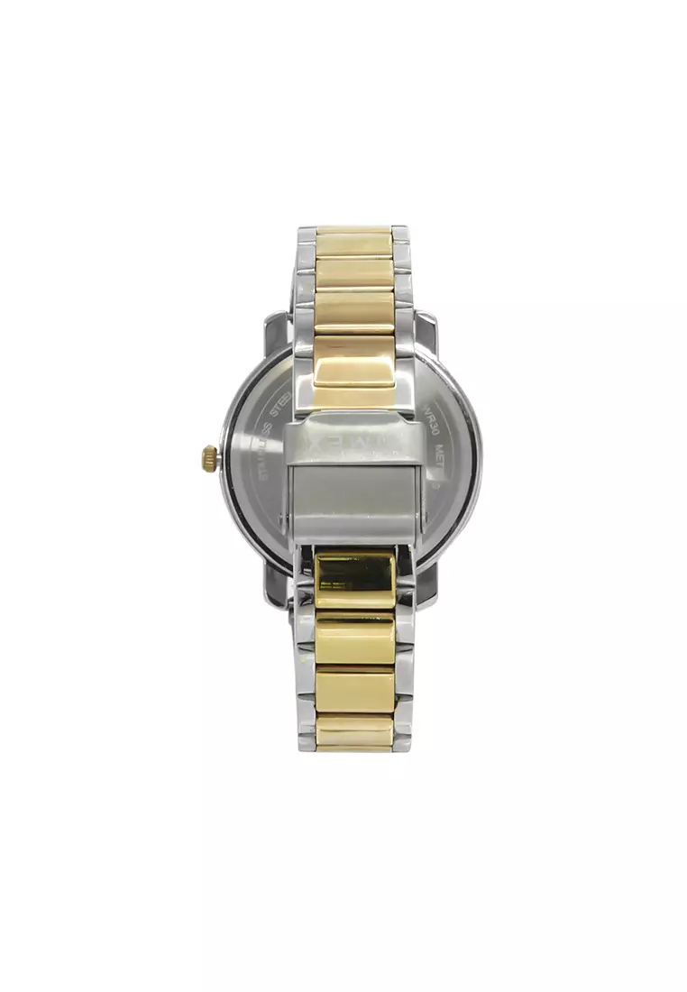 Timex Clifford Two Tone Stainless Steel Analog Quartz Watch For Men TW2Y41800