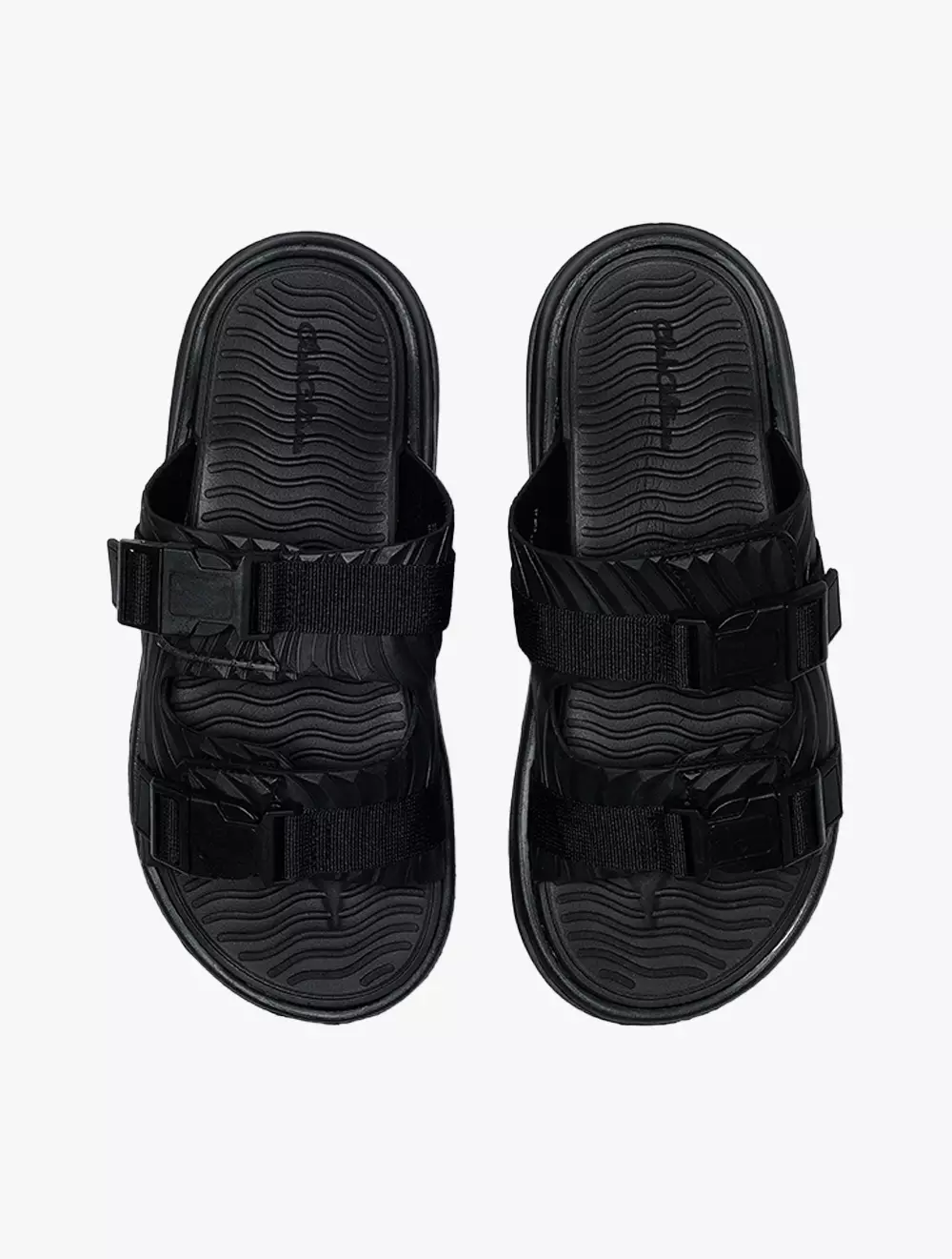 Payless Club Culture Mens Toby Slip Sandals - Black_01