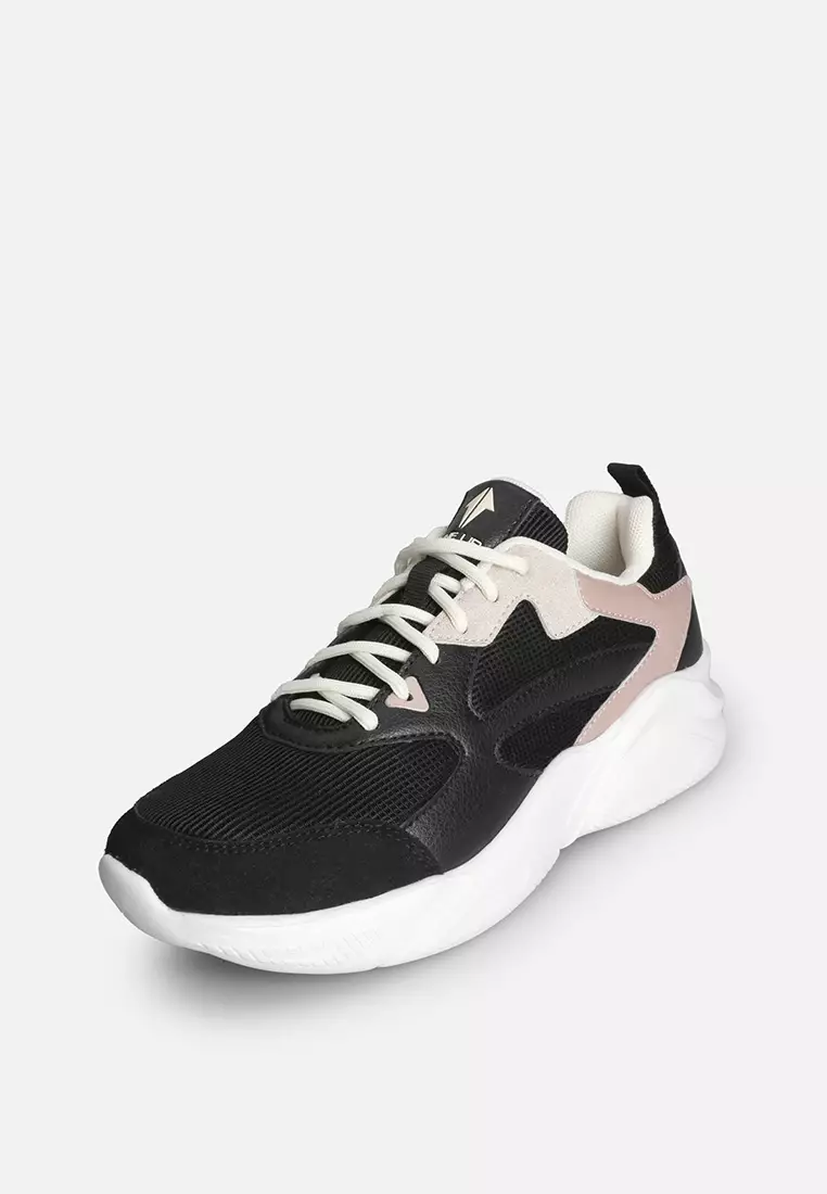 Black athleisure on sale shoes