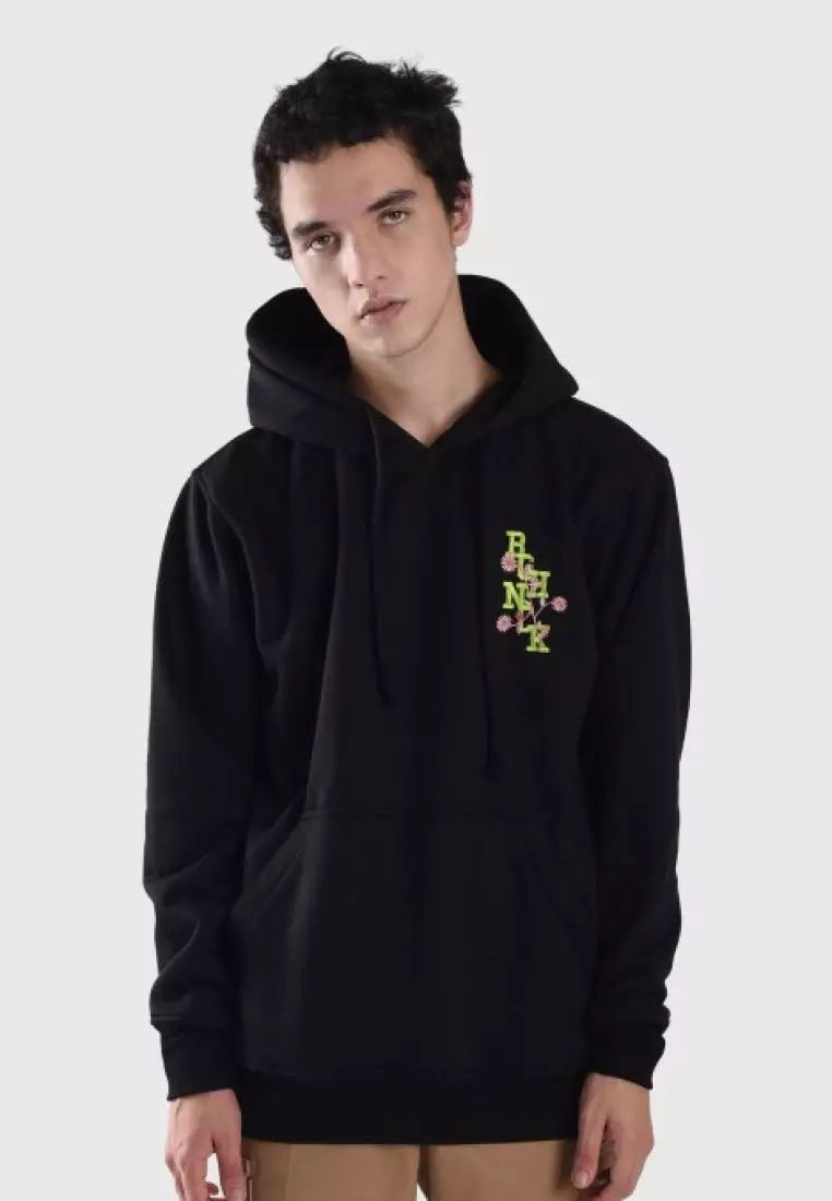 Full online black hoodie