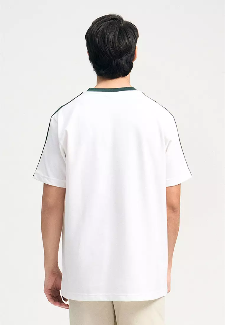 Regular Fit T-shirt with Contrast Details
