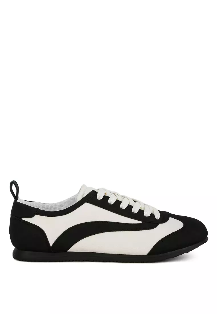 Discount on London Rag  shoes - SKU: Lace-Up Sneakers In White