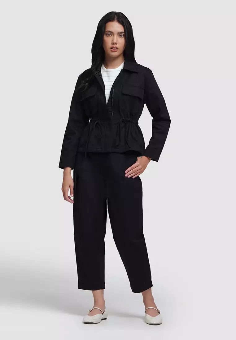 Cinched Waist Jacket