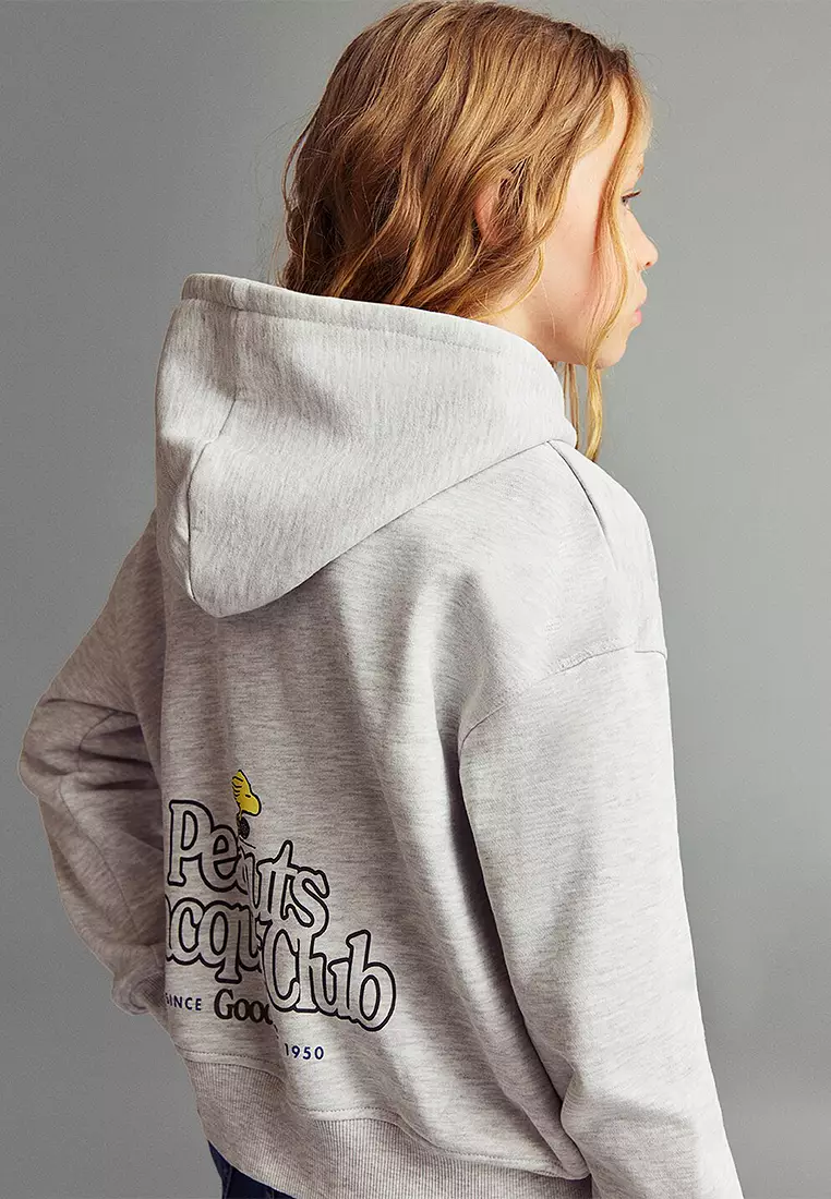 Snoopy-Print Sweatshirt