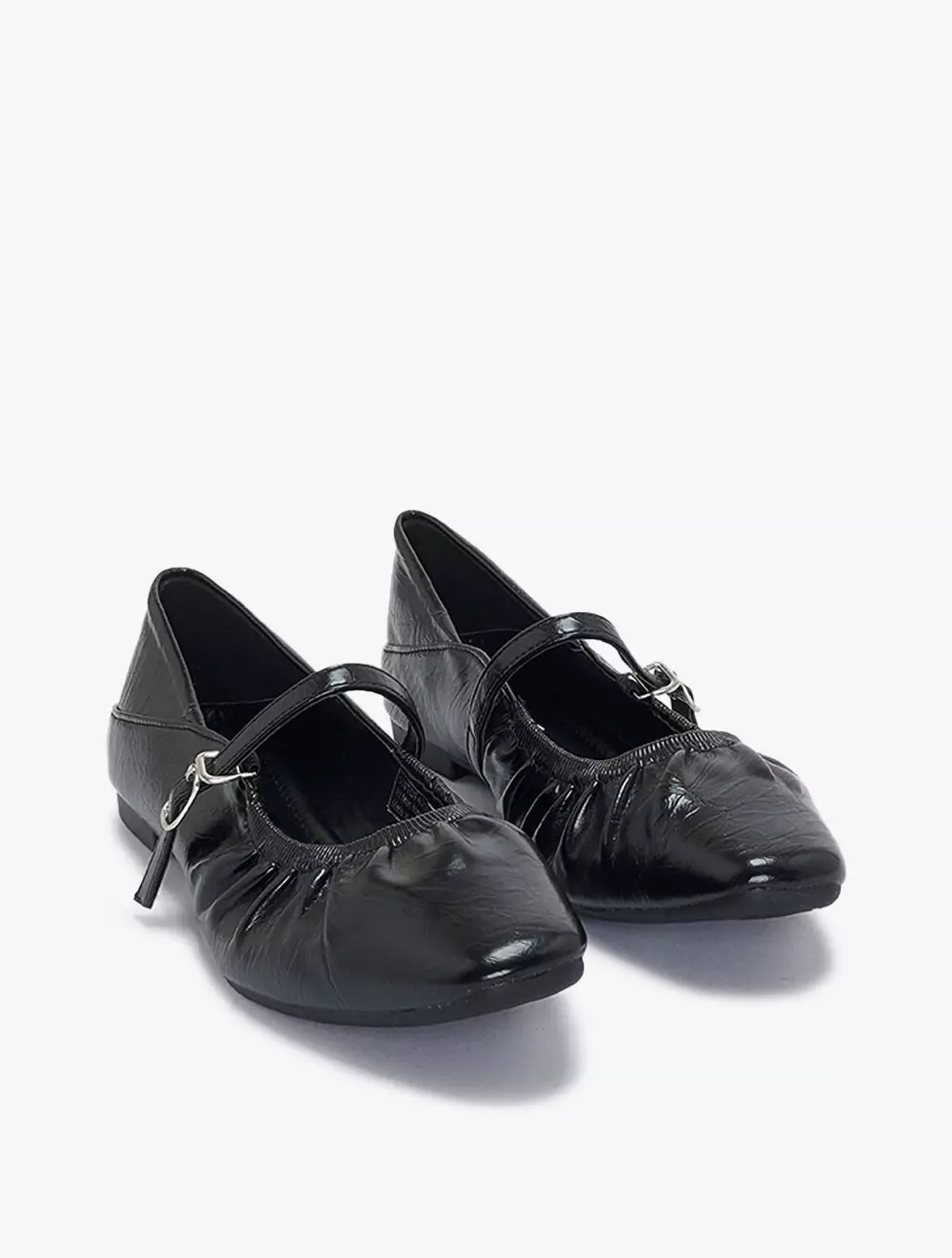 Payless Nine West Womens Krista MJ Flats - Black_15