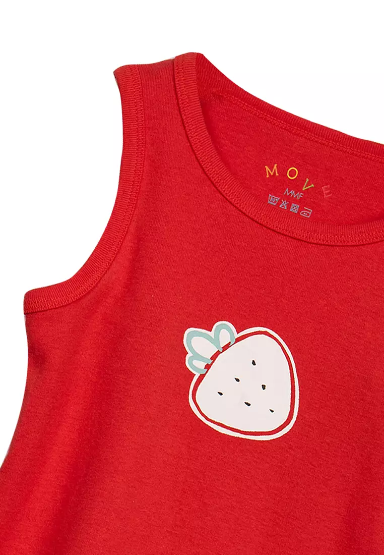 Move Strawberry Tank Top