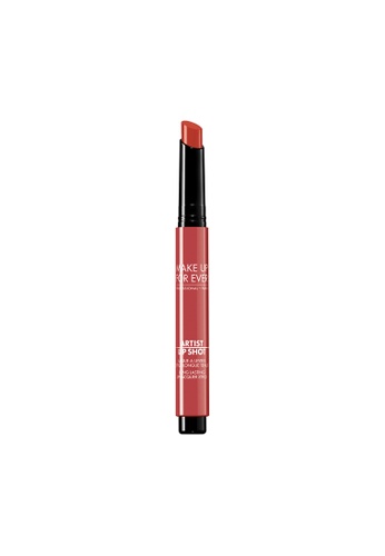 MAKE UP FOR EVER red and pink Make Up For Ever Artist Lip Shot Long Lasting Lip Lacquer Stylo - Shade 302 Unhibited Coral 32DE6BE2CF7400GS_1