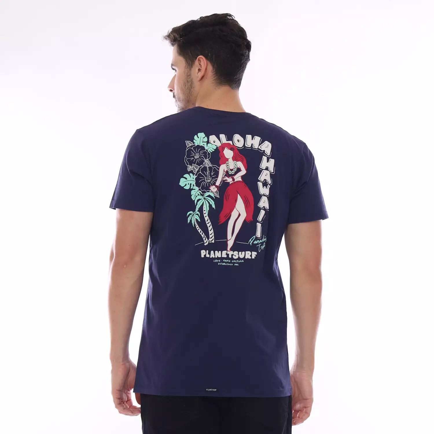 Planet Surf Clothing Kaos Lengan Pendek Pria Weib Men Tshirt Short Planet Surf