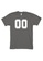 MRL Prints grey Number Shirt 00 T-Shirt Customized Jersey DA7CFAA5909B30GS_1