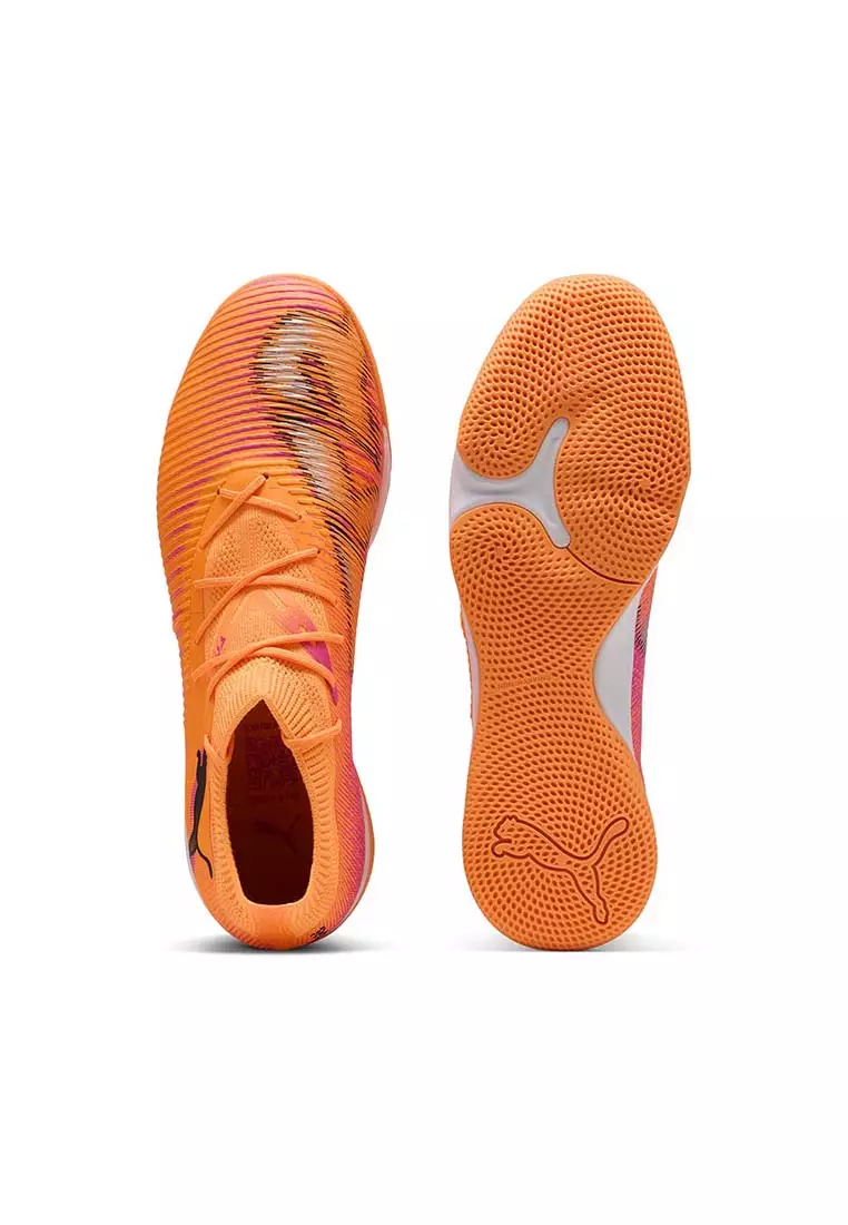 Unisex FUTURE 8 MATCH Futsal Boots (Orange)