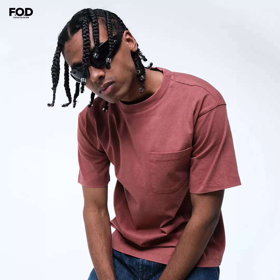 FOD Kaos Unisex Zed Dark Pink