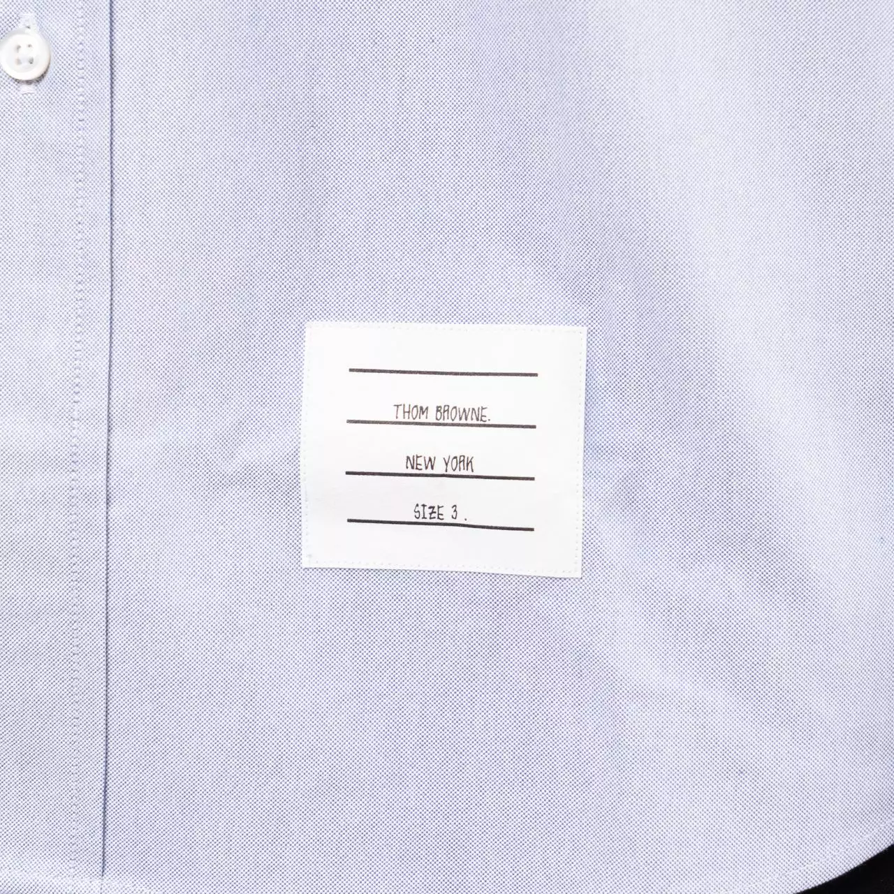 Thom Browne Label Jual Thom Browne 4-Bar Oxford Rose Shirt Light