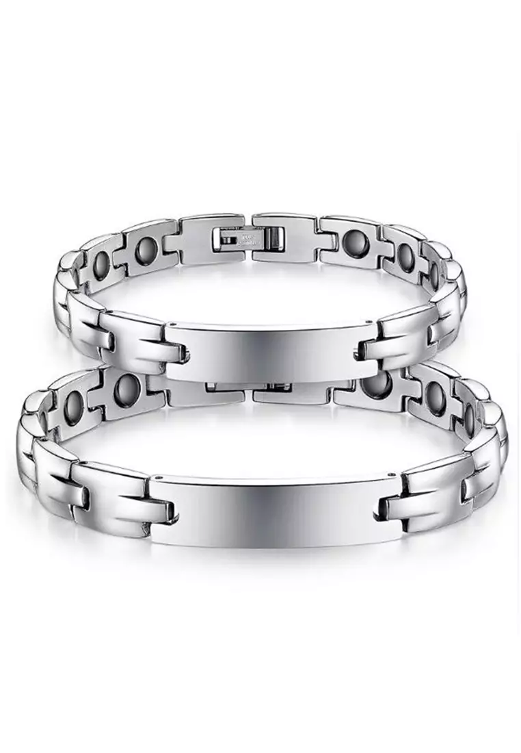 Titanium steel magnetic on sale bracelet