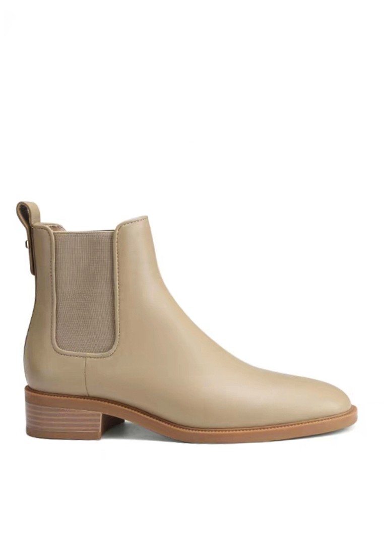VANSA Fashion Round Toe Chelsea Booties VSW-B8181.S
