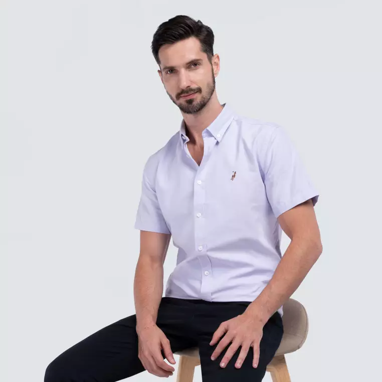 Polo Haus - Men’Cotton Plain Regular Fit Short Sleeve