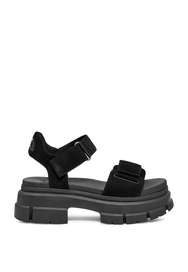 Discount on Ugg  shoes - SKU: Ugg Women's Ashton Ankle Slide Sandal - Black (1136764-Blk)