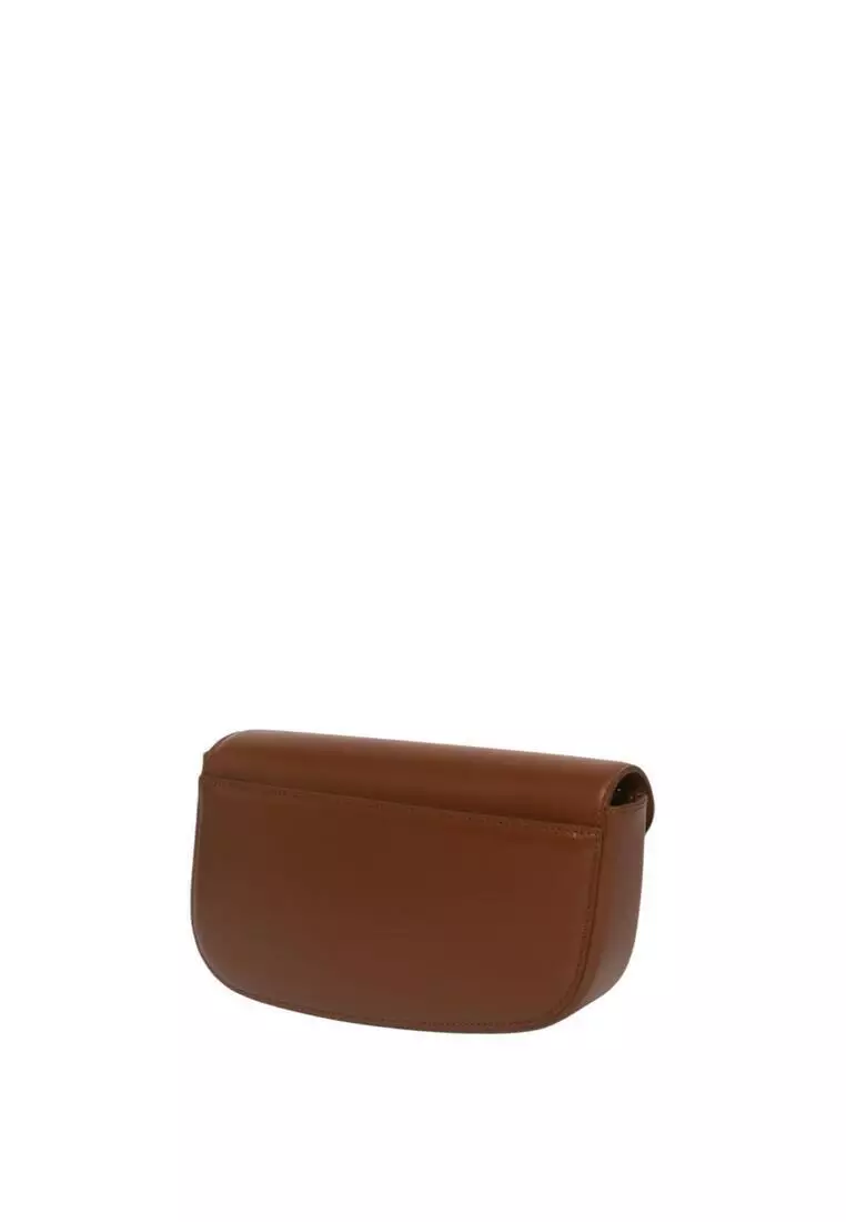 Calfskin Leather Crossbody Bag