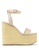 Betts beige Elite Platform Sling Back Sandals 85590SHD5C01FCGS_1