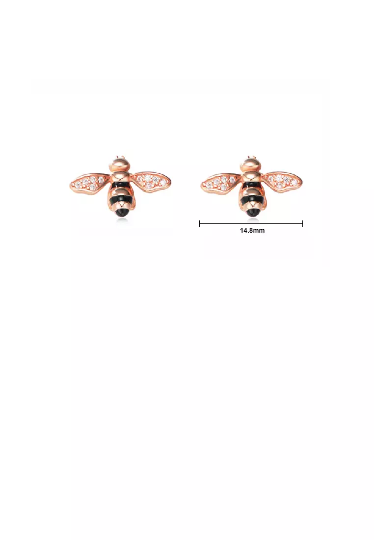 Gold bee cheap studs