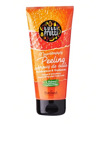 Jual Tutti Frutti Orange Moisturizing Sugar Scrub Original Zalora Indonesia