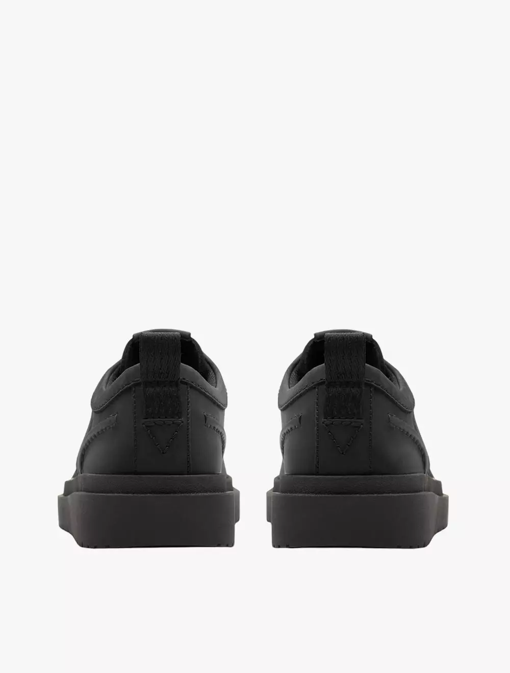 Clarks Polden Lace Black Leather