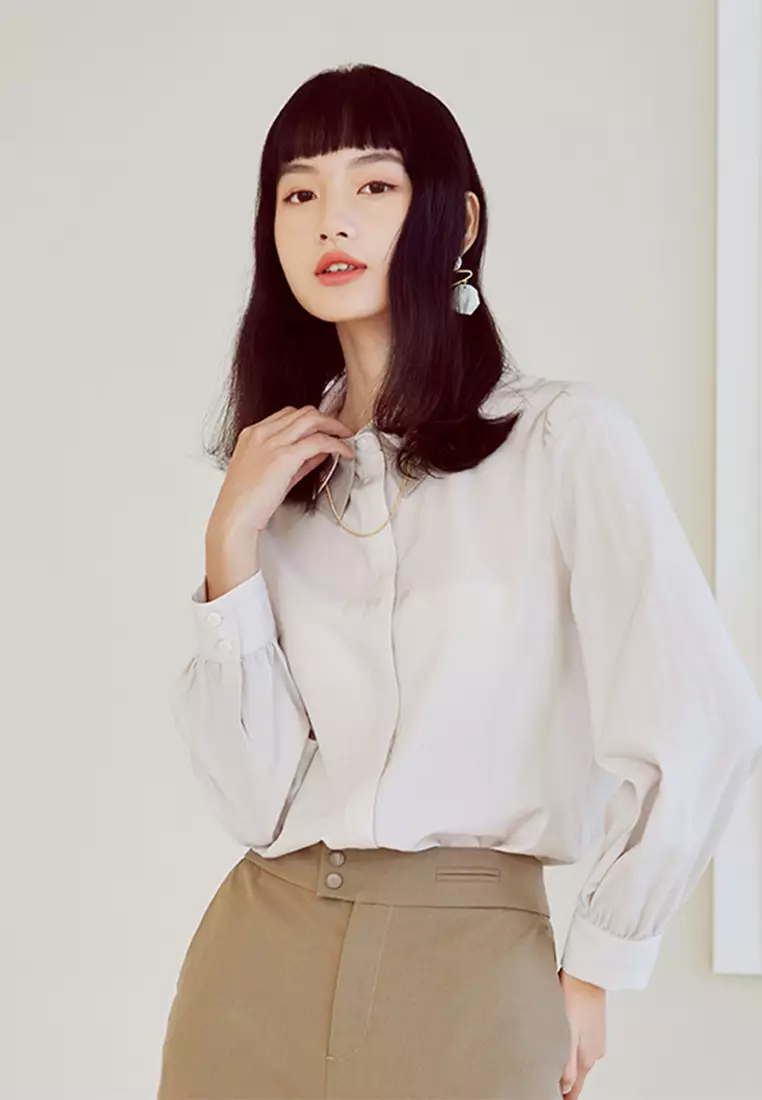 Smart Casual Shirt with Collar Accessories