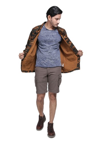 Jual Eiger  1989 Camo Utility Jacket Shirt Original 