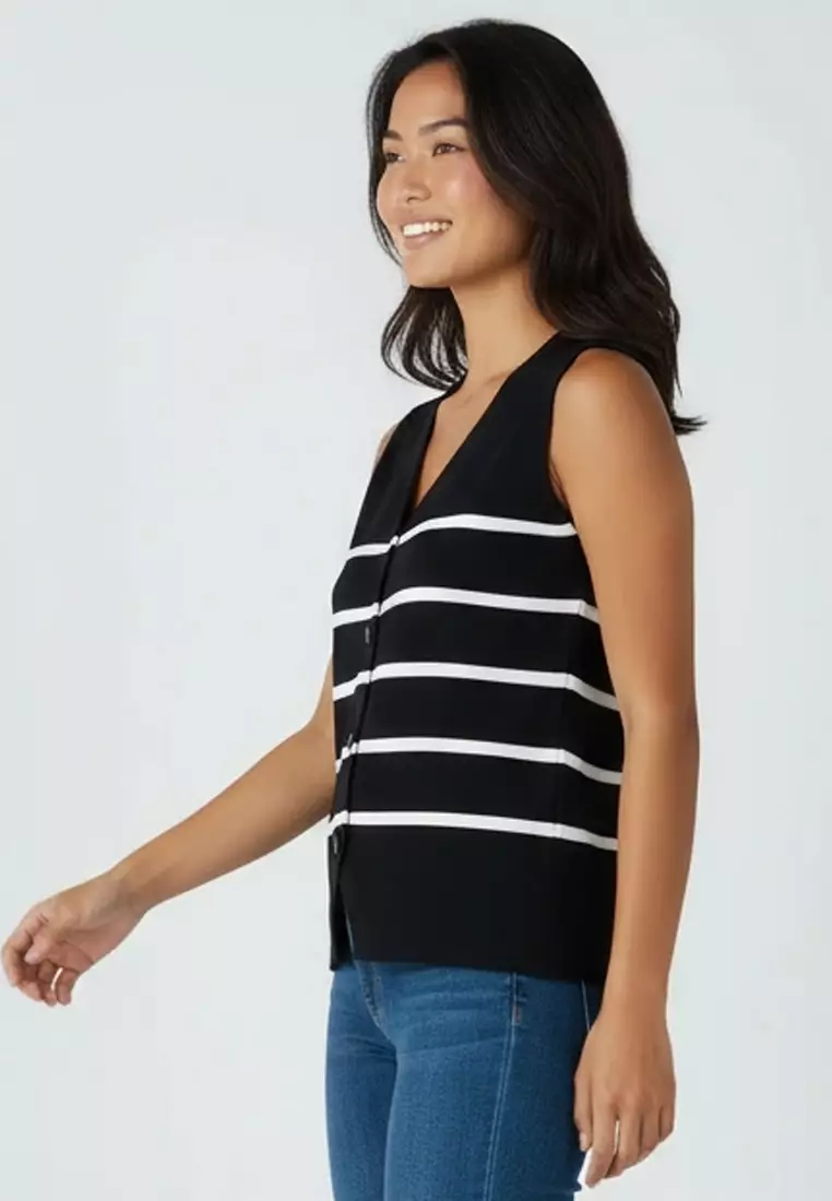 Merella French Terry Sleeveless Top