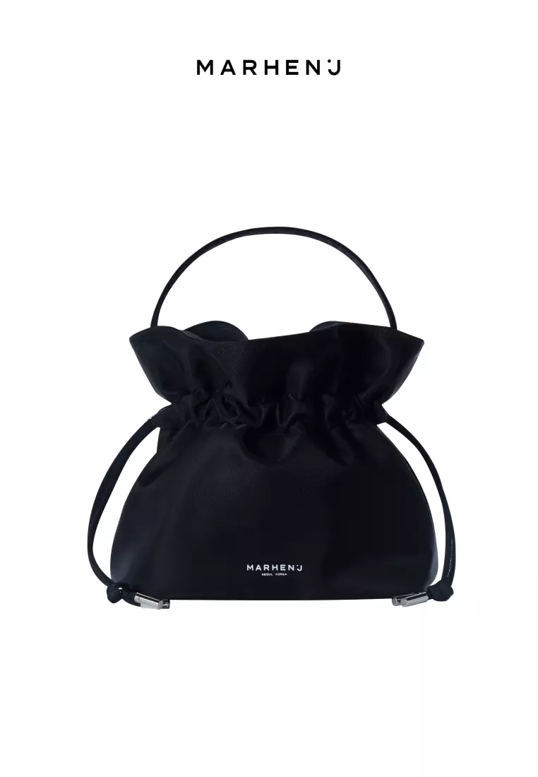 CHARRON Nylon Crossbody Bag Black