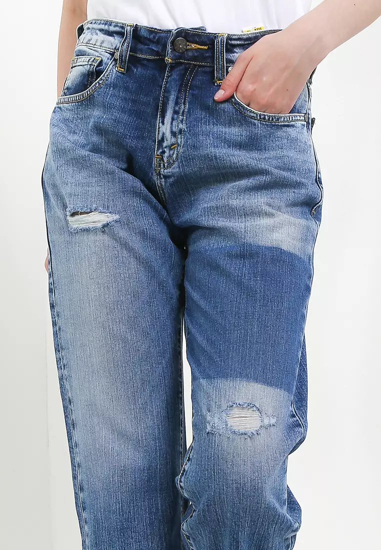 High Waist Straight Denim Pant FWL370D2
