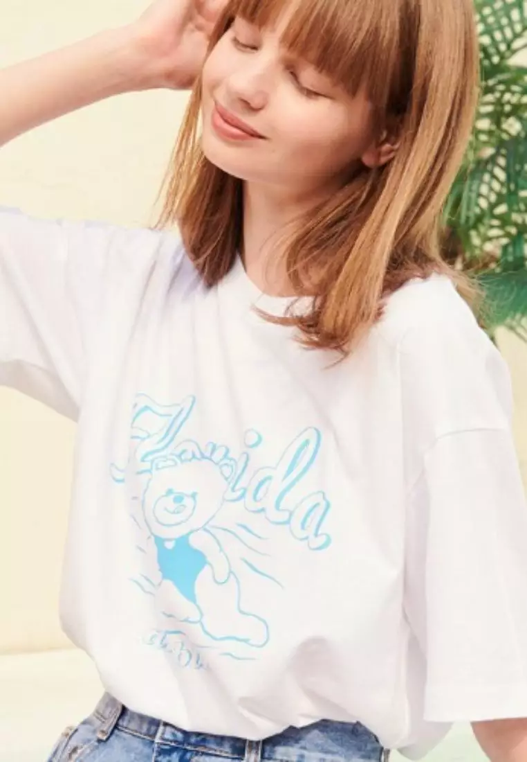 Overfit T-Shirt [Florida] White