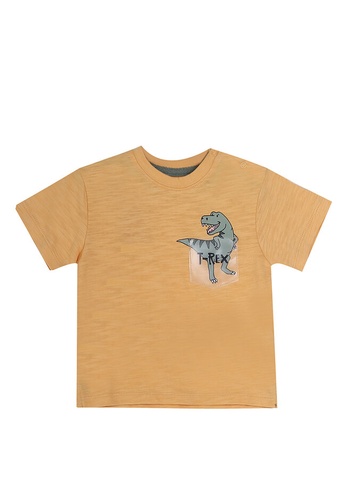 FOX Kids & Baby yellow Short Sleeve T-shirt F1CA6KA86FE372GS_1